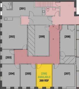 SUITE 206 - 269 RSF